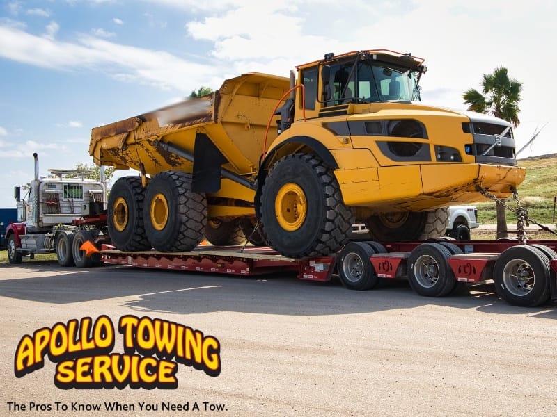 Corpus Christi construction site towing
